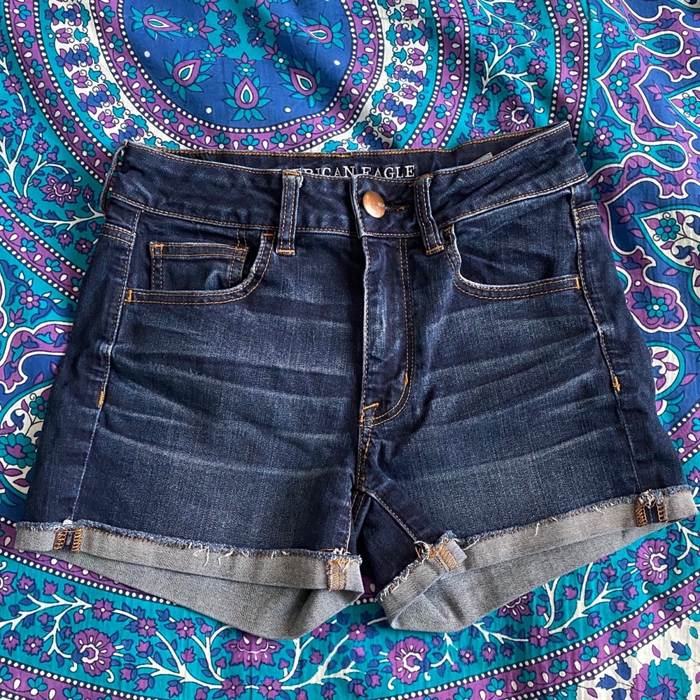 American Eagle High Rise Shortie